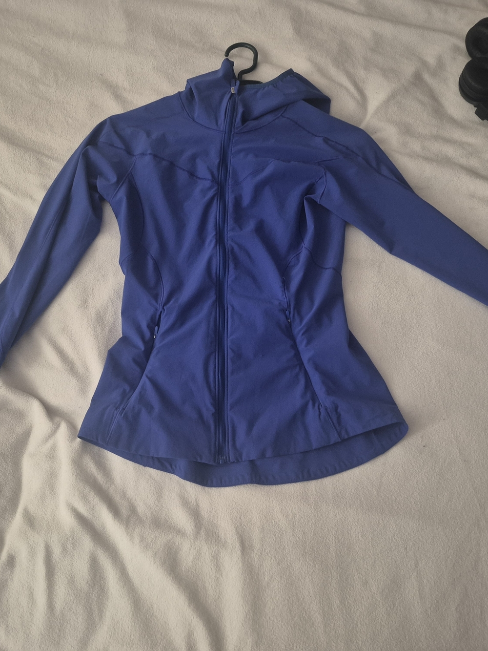 lululemon athletica Royal Blue Hooded Zip Jacket
